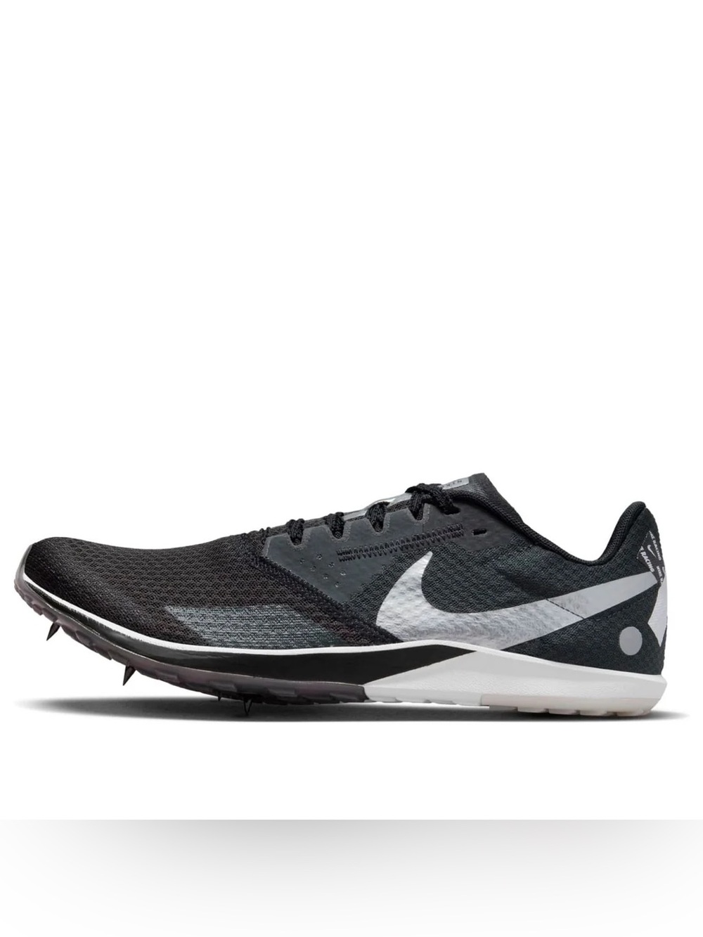 M6.5/W8 Nike Zoom Rival XC 6 Cross Country Spikes Black/Silver DX7999-001